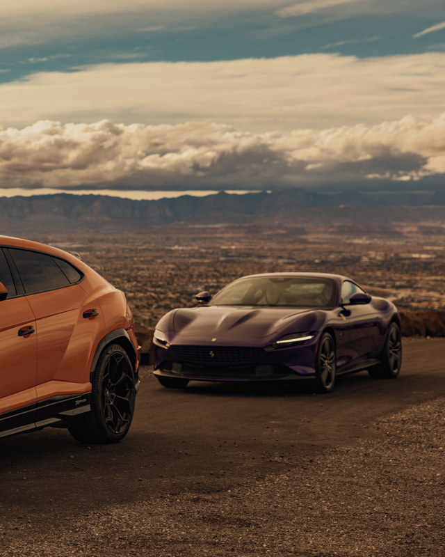 Lamborghini Urus & Ferrari Roma, frame 4