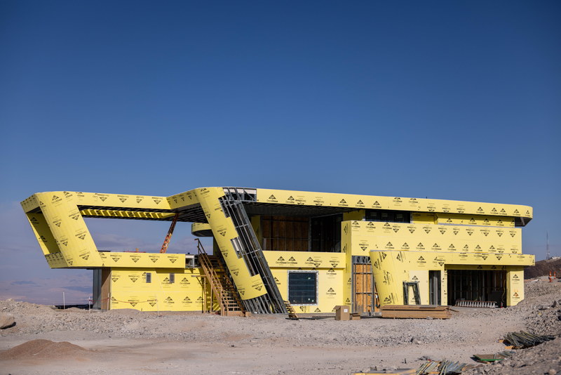 Hillside Residence — Construction Progress, frame 4