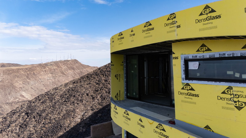 Hillside Residence — Construction Progress, frame 7