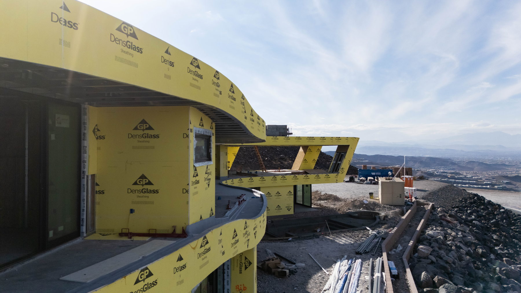 Hillside Residence — Construction Progress, frame 8