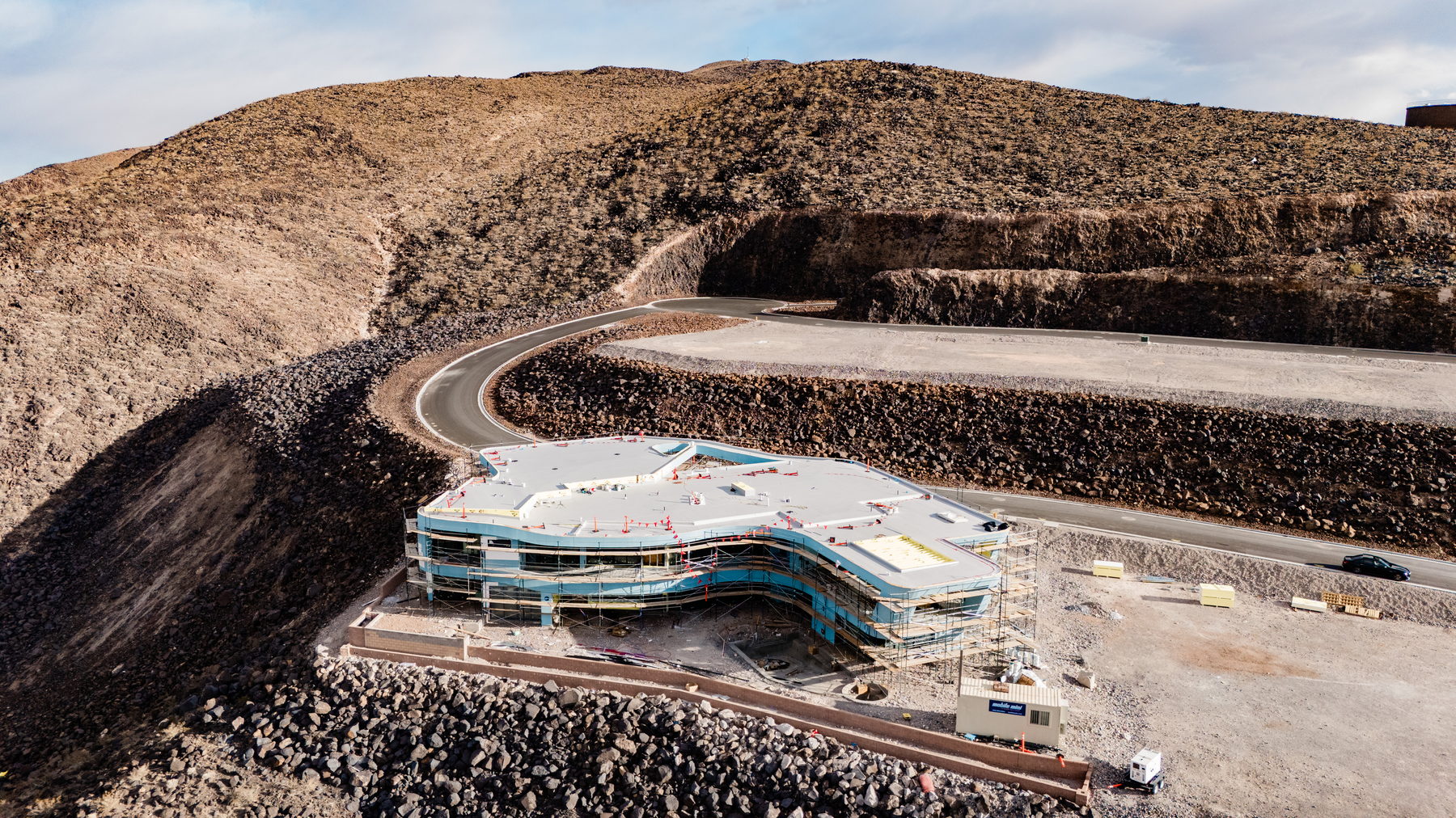 Hillside Residence — Construction Progress, frame 12